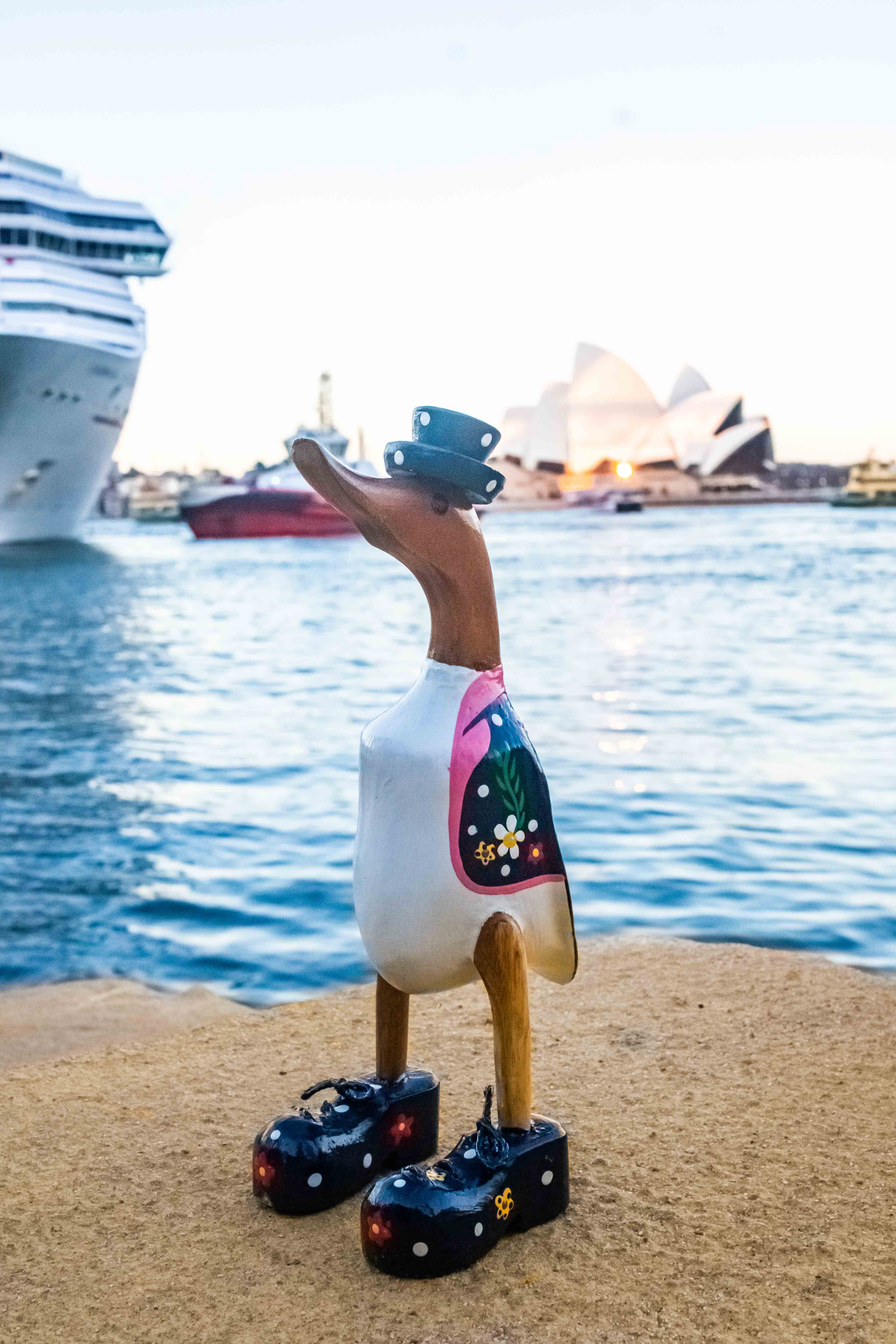 woodbubblebali - Wholesale Decorative Figurine - canard courant1