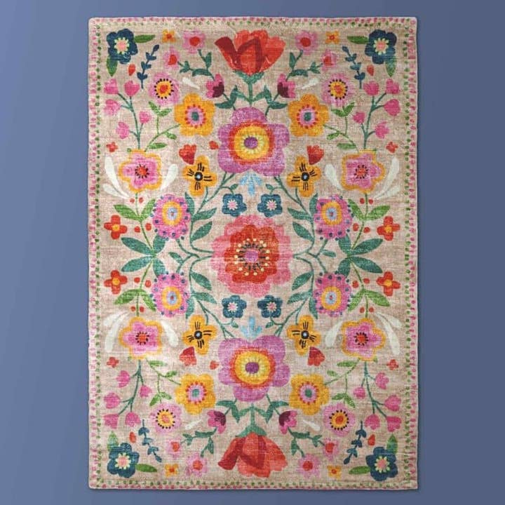 Alfombra Fleur 160 x 230 cm, 100% poliéster/100% algodón para venta al por mayor de WERNS