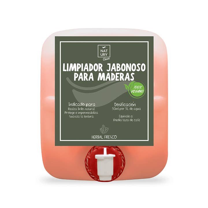 Limpiador Jabonoso Para Maderas 20 L para venta al por mayor de Natury Greencare