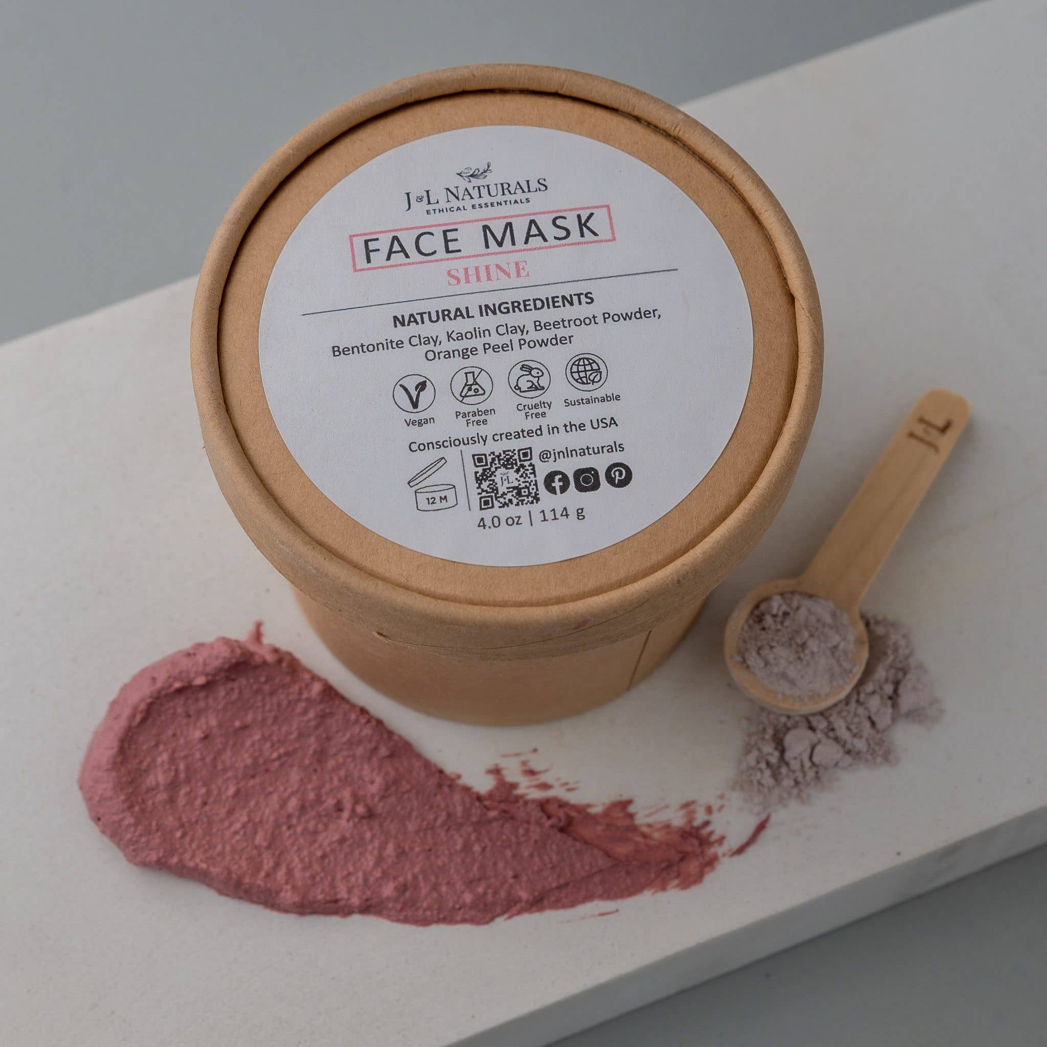 J&L Naturals - Wholesale Skincare Face Mask - Nourishing Skincare Face Mask18