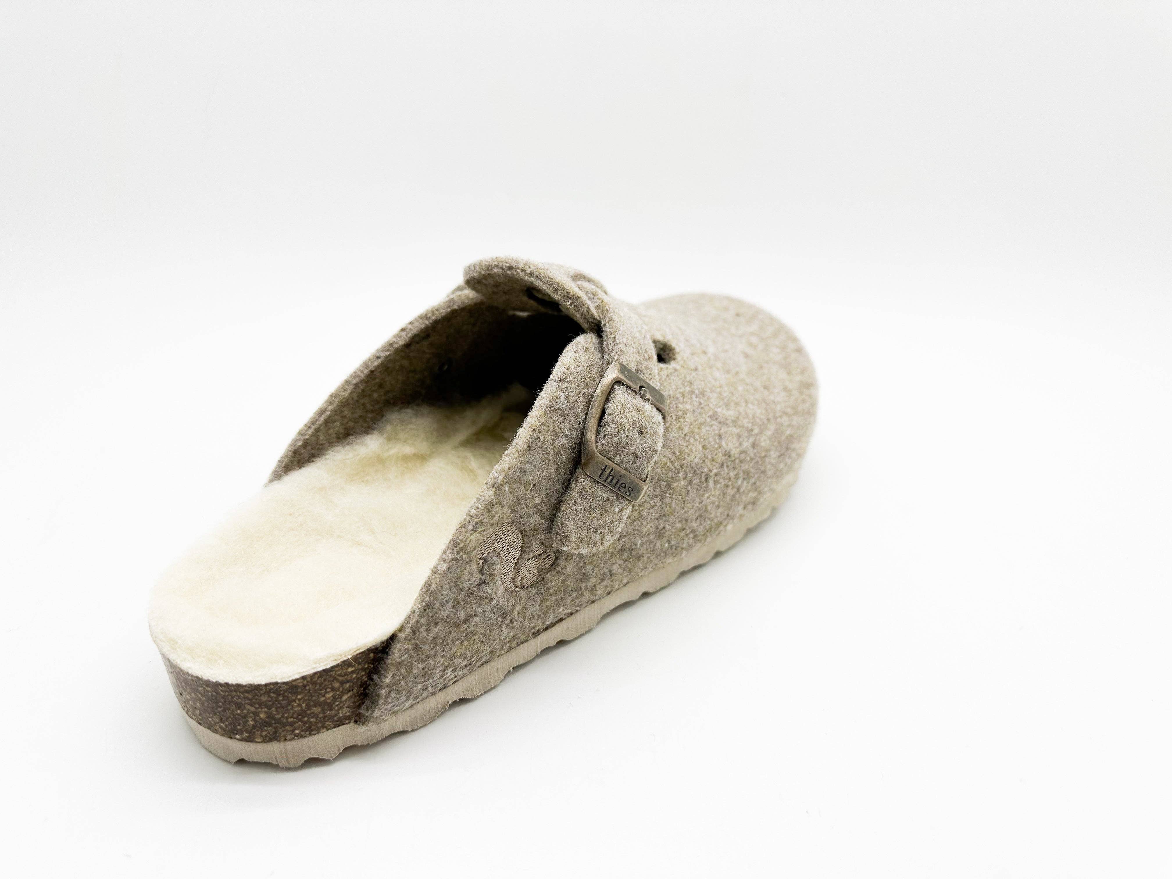 thies - Wholesale Clogs - Women's - thies 1856 ® Recycled Wool Clog light brown3