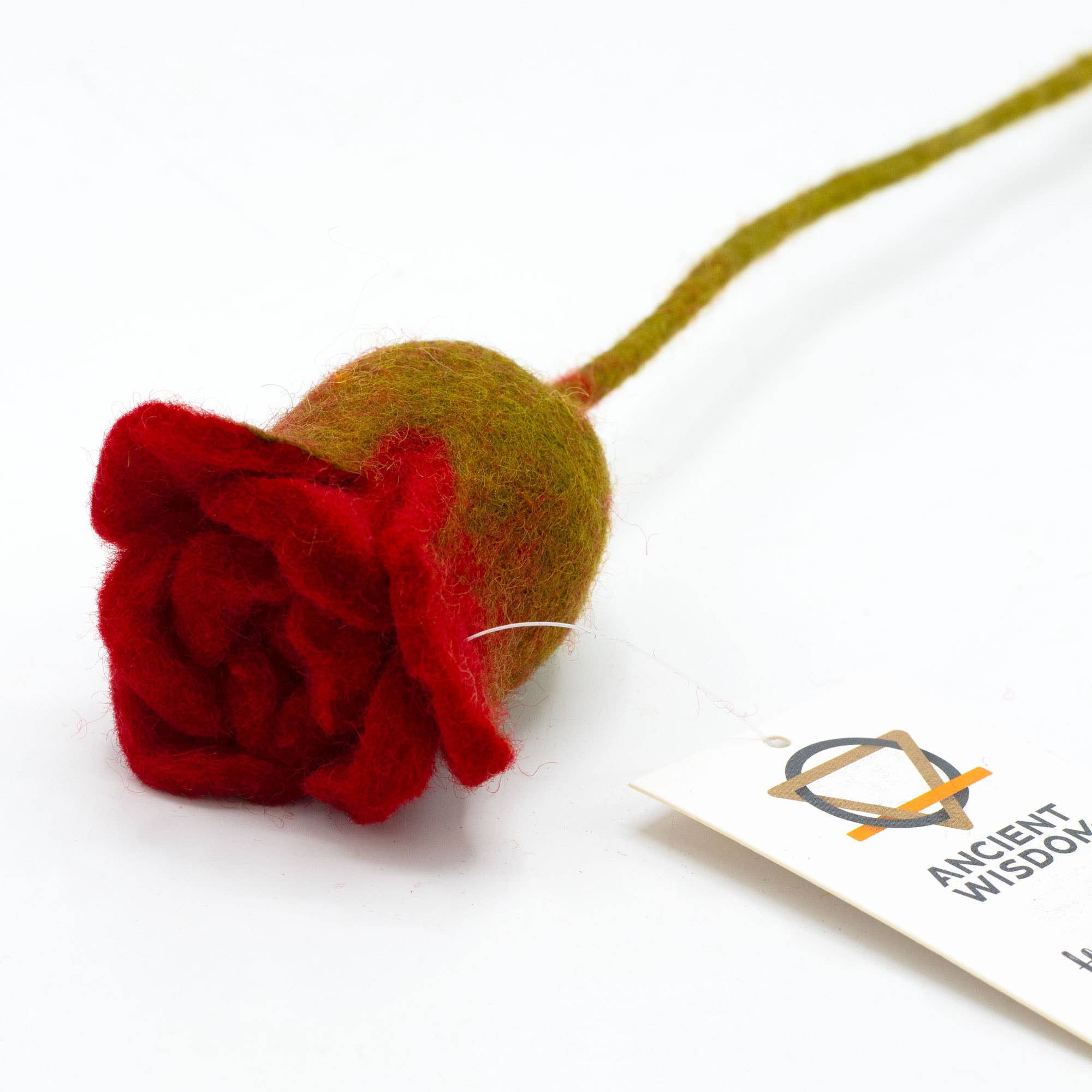 AW Artisan - Venta al por mayor Flores artificiales - Flores de Fieltro - Rosas (colores surtidos)4