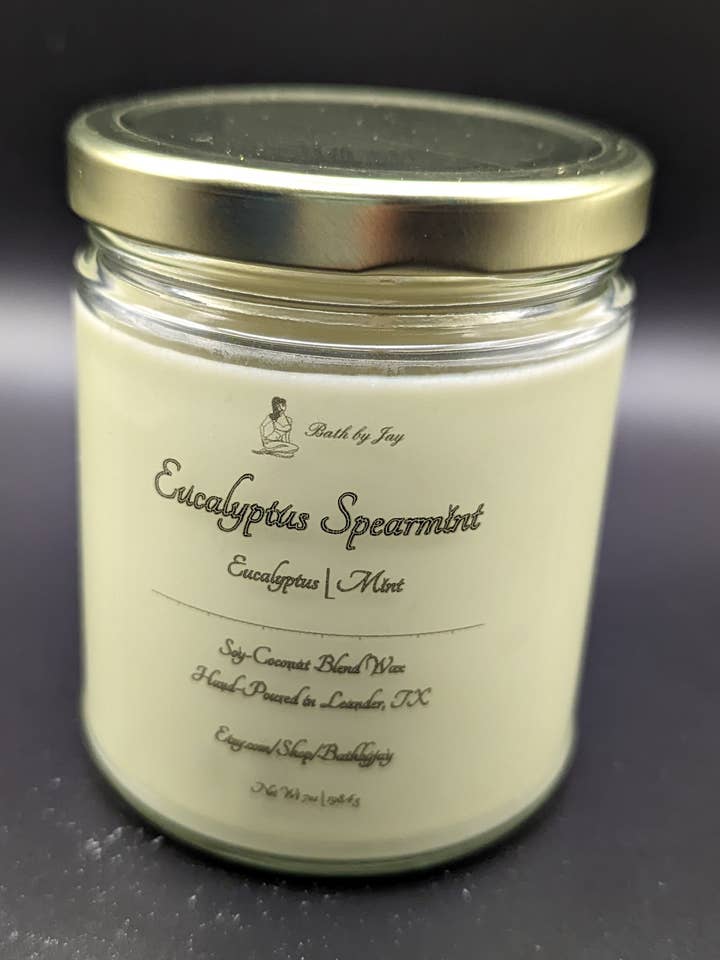 Bougie contenant 7 oz pour la vente par Bath by Jay LLC