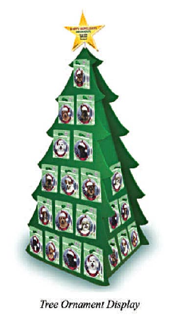 Pet Gifts USA, LLC - Wholesale Retailer Display - Pets - Ornament Display Rack (Starter Pack with 48 Ornaments)0