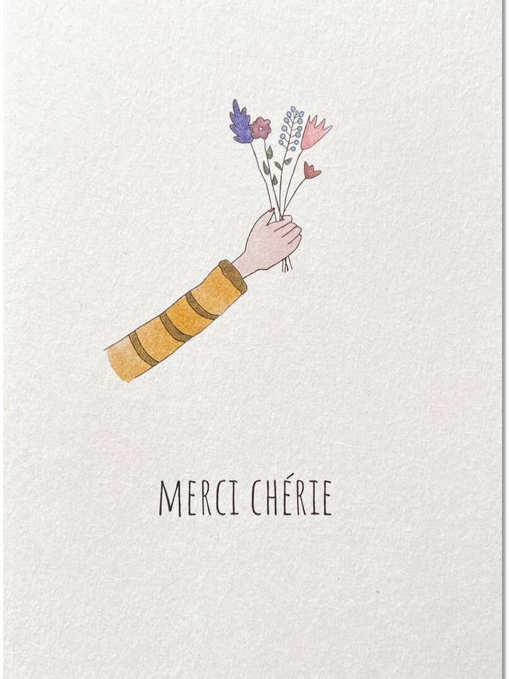 Merci Cherie for wholesale by KEITCARDS