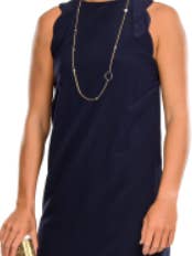 Scallop Dress for wholesale by Cortland Park Cashmere