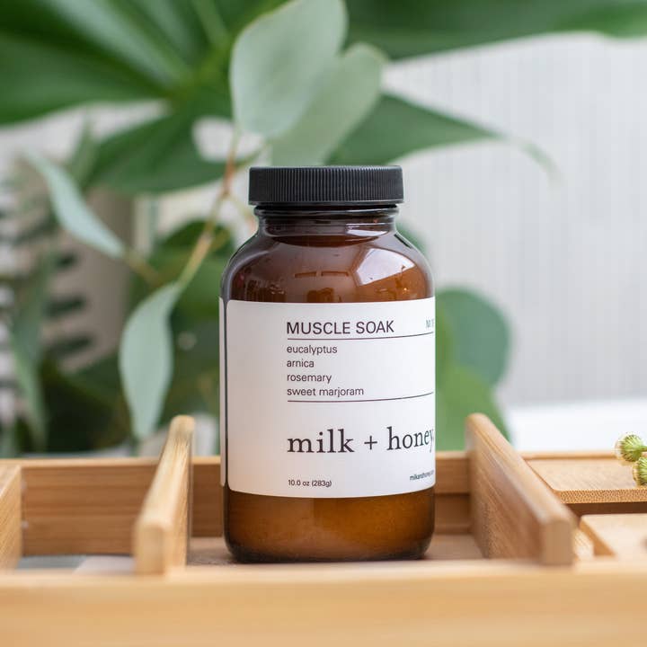Muscle Soak No. 18 Eucalyptus, Arnica, Rosemary for wholesale by Milk and Honey