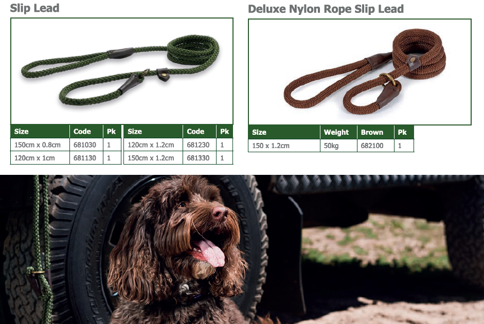 Ancol Pet Products Ltd - Wholesale Pet Leash - Dog - The Heritage Collection Rope Slip Lead1