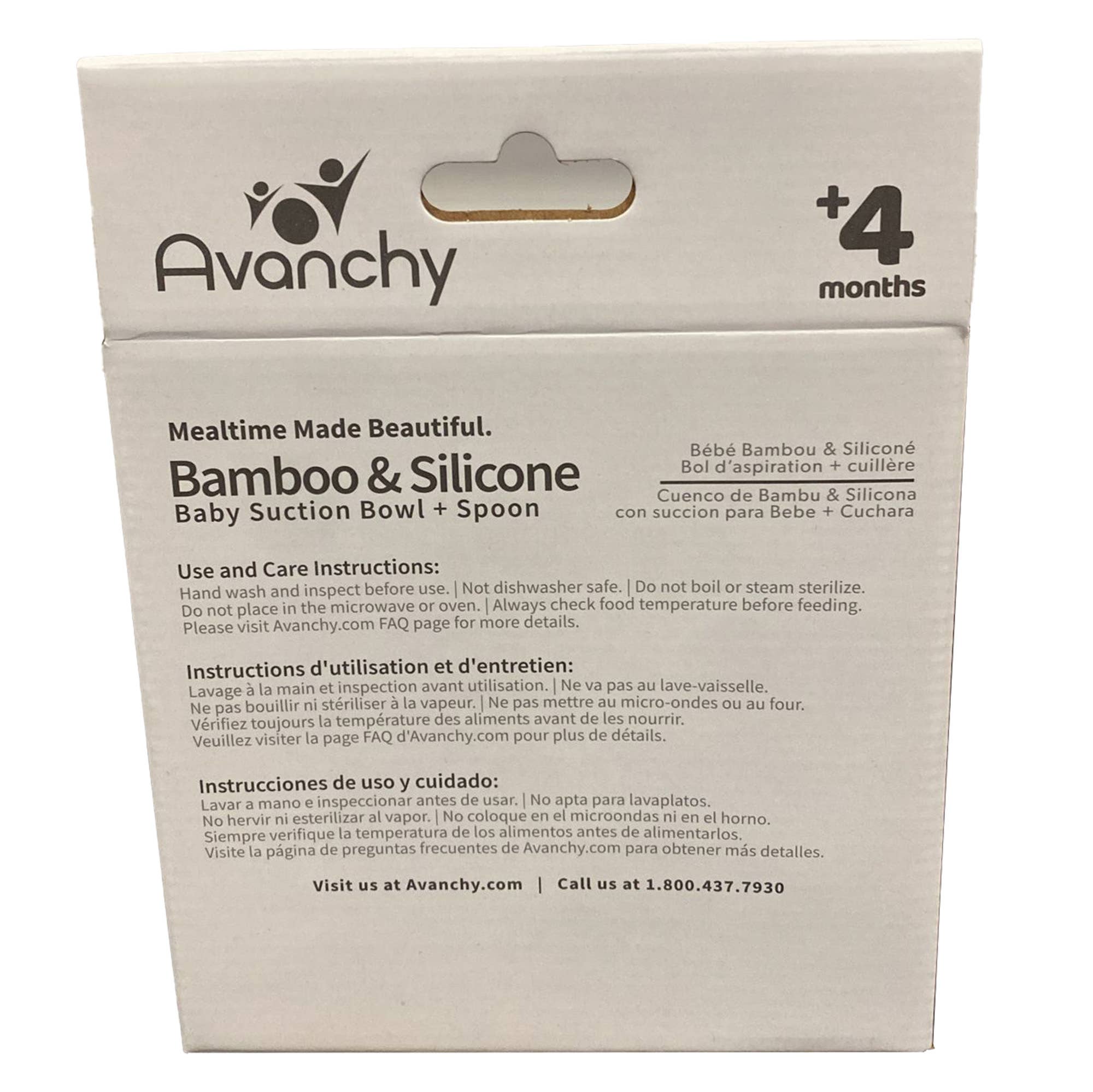 Avanchy - Wholesale Bowl - Kids & Baby - Avanchy Bamboo Baby Bowls 12 Assorted Case Pack7