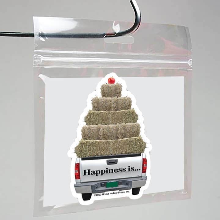 Horse Hollow Press / Pretty, Funny, Snarky Cards & Stickers - Wholesale Sticker - 3" Tumbler Horse Sticker / Hay Truck Farmer / WATERPROOF
5