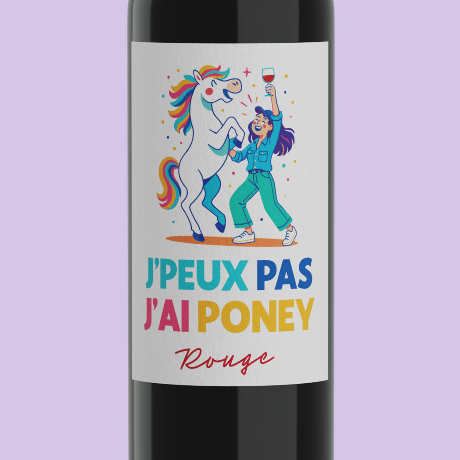 Les Compagnons du Canon - Wholesale Non-Alcoholic Spirits/Wine/Beer - Non-alcoholic - I can't, I have Pony - Non-alcoholic red wine1