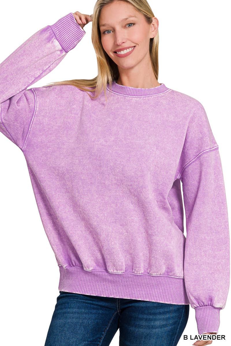 42POPS – Sweatshirt - Mulher por atacado – ',.._ Sweatshirt de Lã Polar Snow Wash24