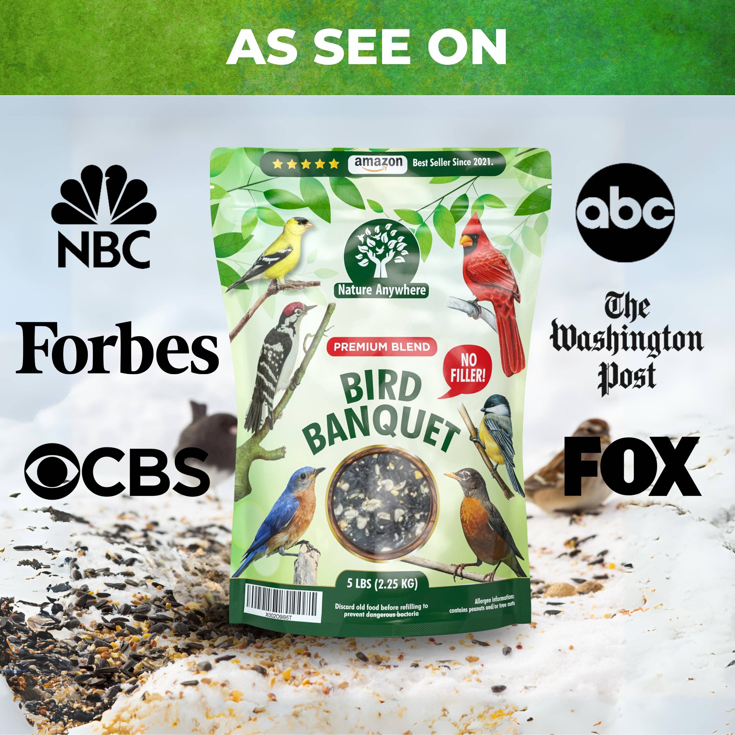 Nature Anywhere - Wholesale Seeds/Kernels - Bird Banquet Bird Seed1