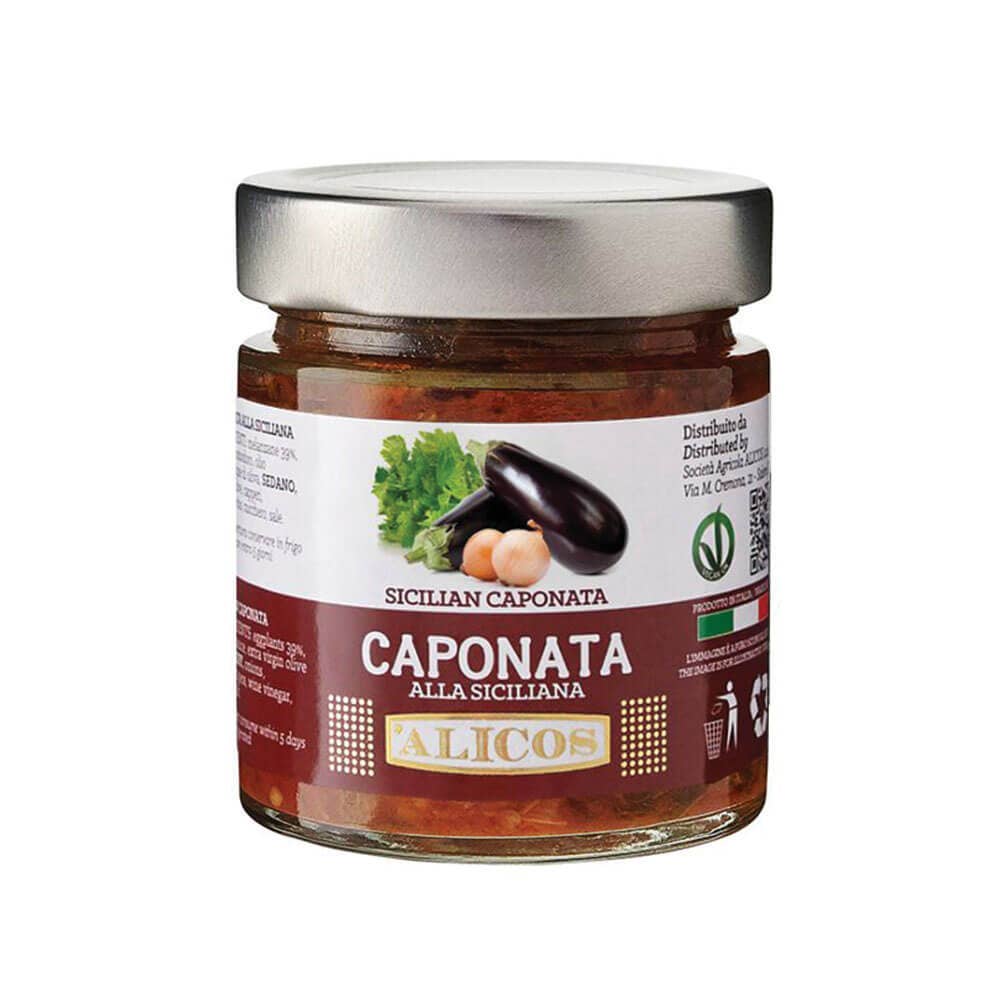 Emporio Sicilia - Wholesale Sauce - Sicilian Caponata - Alicos