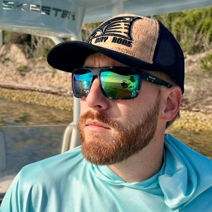 Bull Bay - Wholesale Trucker hat – Men's - Classic Cork Trucker - Redtail BBR0