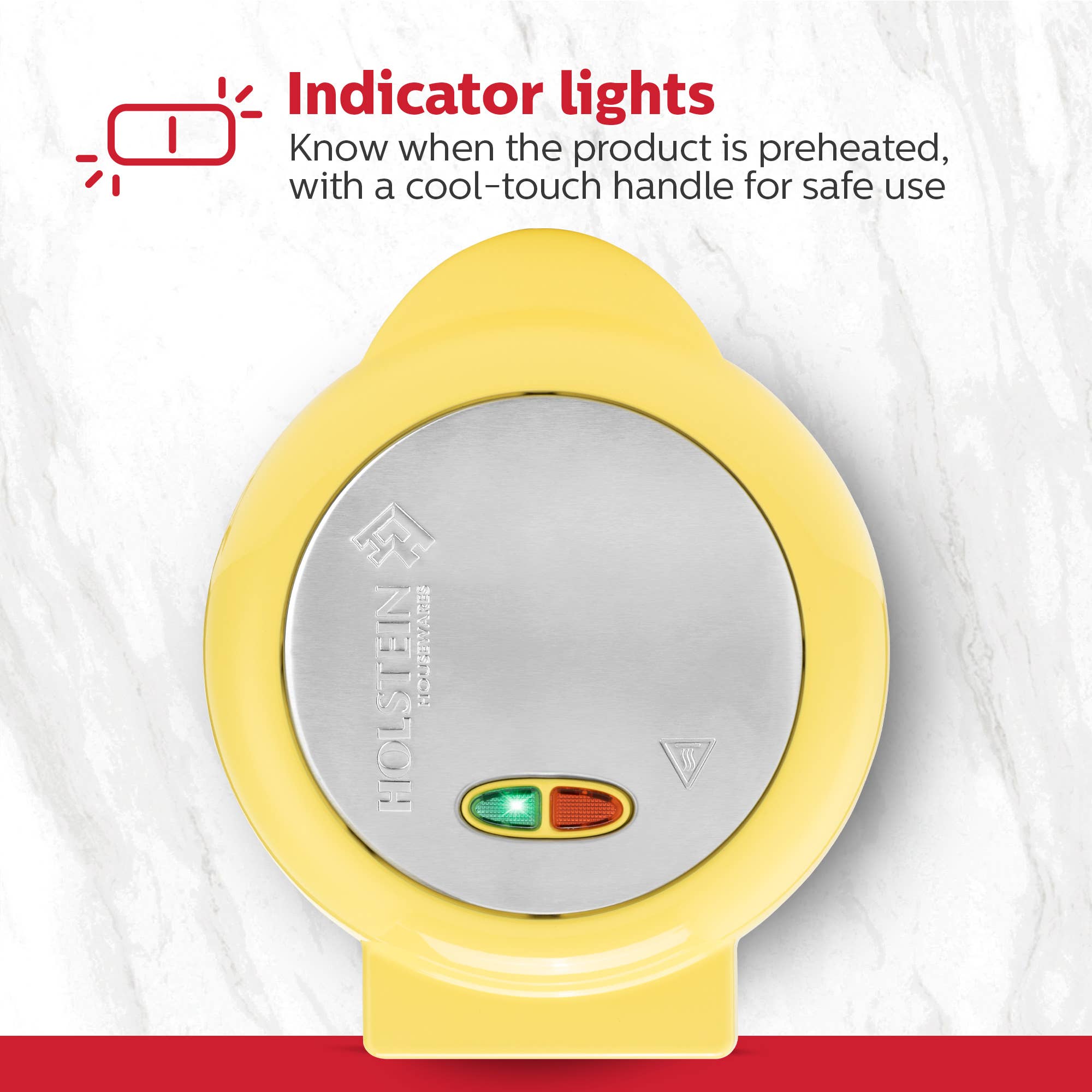 Holstein Housewares - Wholesale Kitchen Appliance - Easy Fast Breakfast Omelet Maker for Pancakes & Treats4