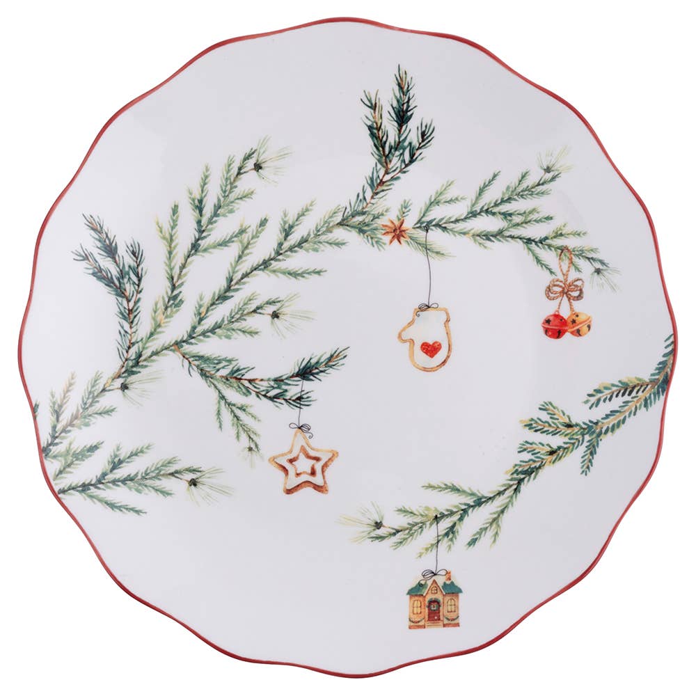 VdE Tivoli 1996 - Wholesale Serving Plate - RAMETTO PLATE FRUIT 20.3CM PORCELAIN0