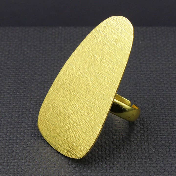 LA MAR - Wholesale Cocktail/Statement Ring - MIRÓ ring gold-plated0