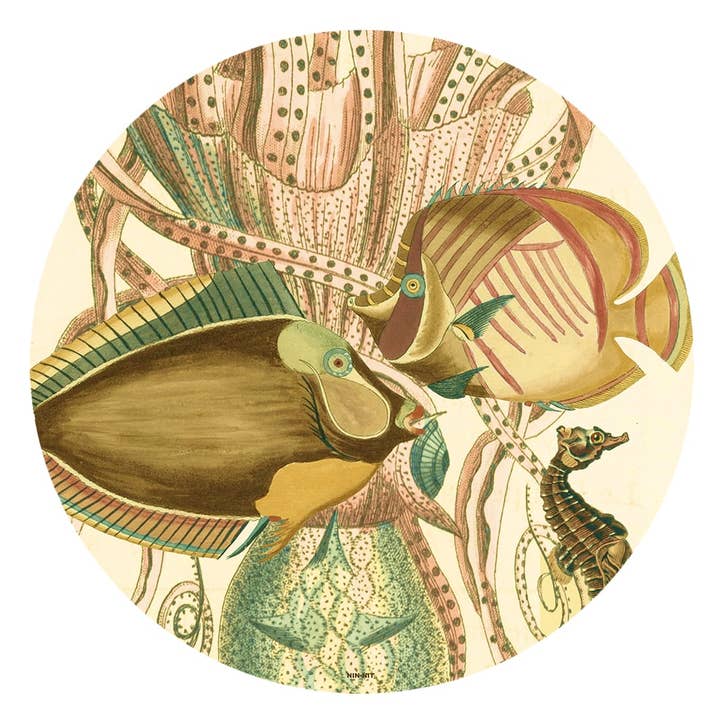 NIN-NIT Wall-art Sea Horse for wholesale by NIN-NIT