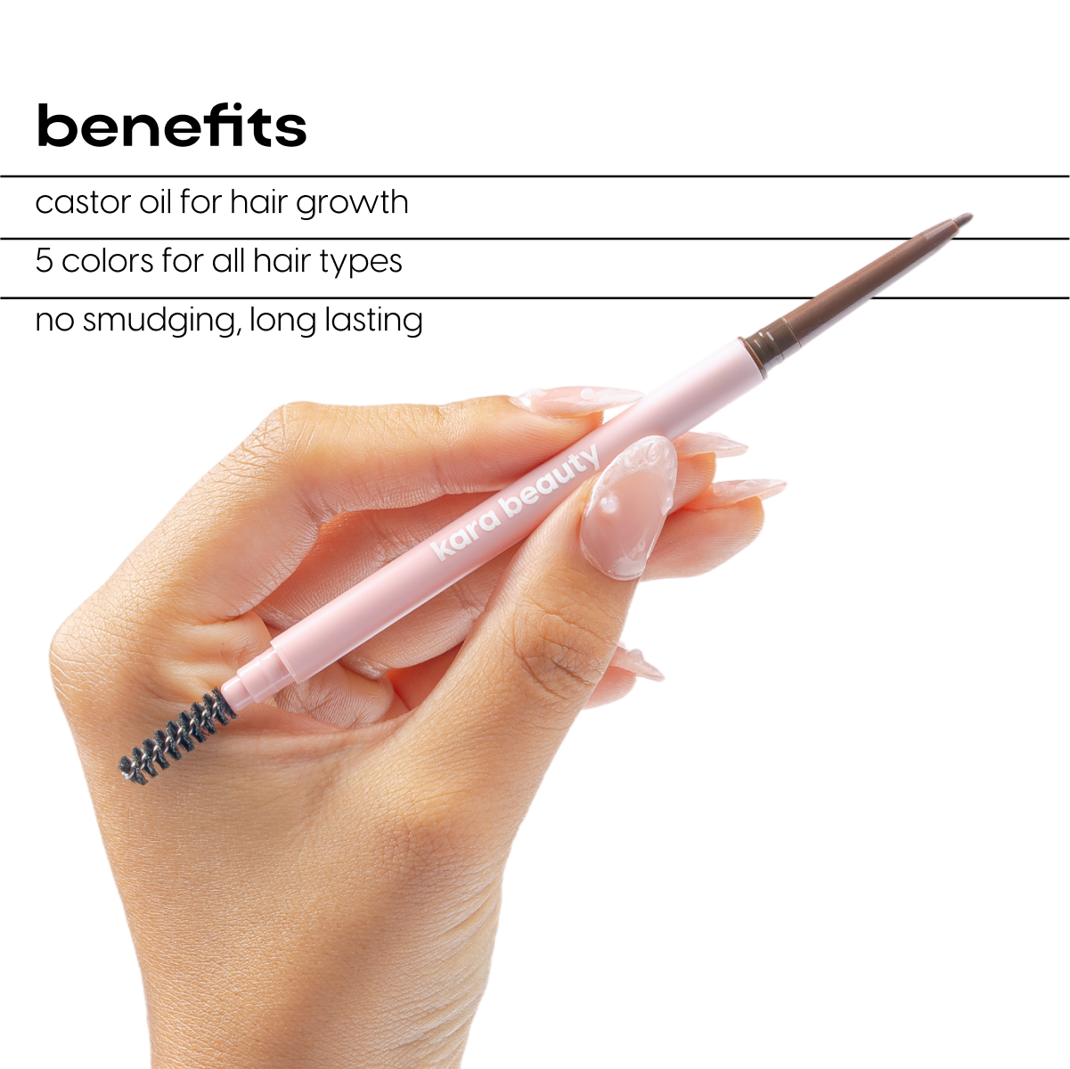 Kara Beauty - Wholesale Eyebrow Pencil/Filler - Flick Fix Brow Pencil Display Set3