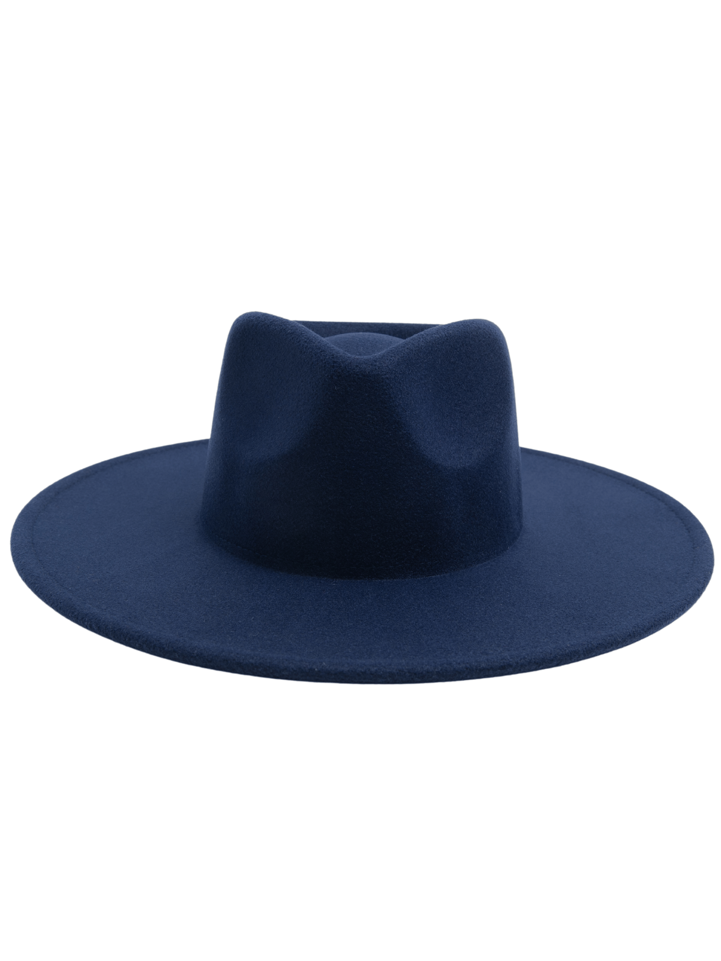 Lucca Couture - Wholesale Fedora - Women's - Women's Vegan felt rancher hat in Navy2