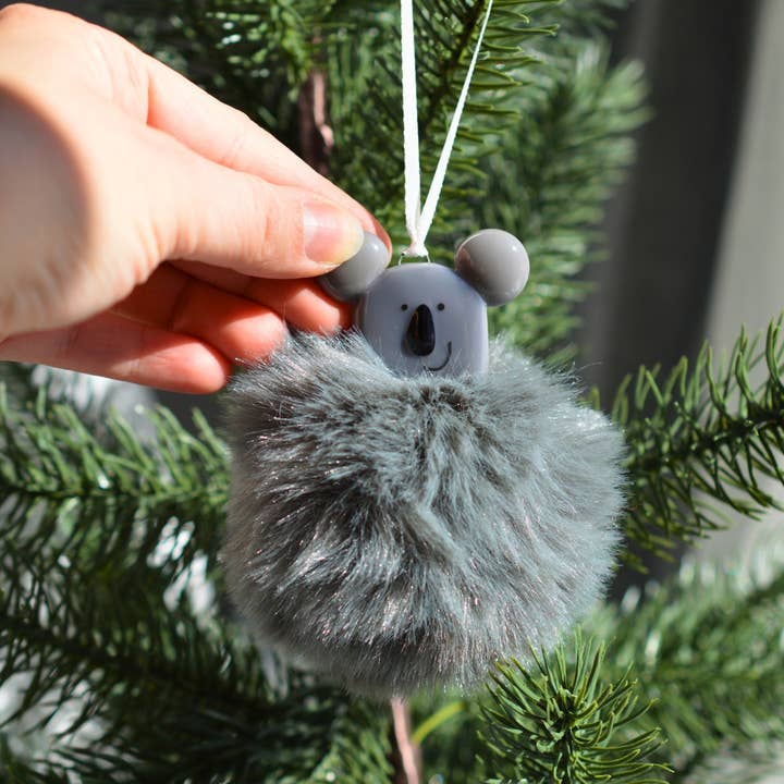 Ornement Koala Poilu – Une touche de tendresse dans ton sapin for wholesale by Station pôle Nord inc.