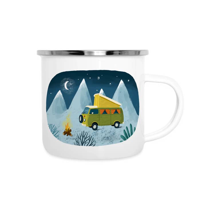 Illu-ster - Vente Tasse à café - Mug en émail | Vie en van