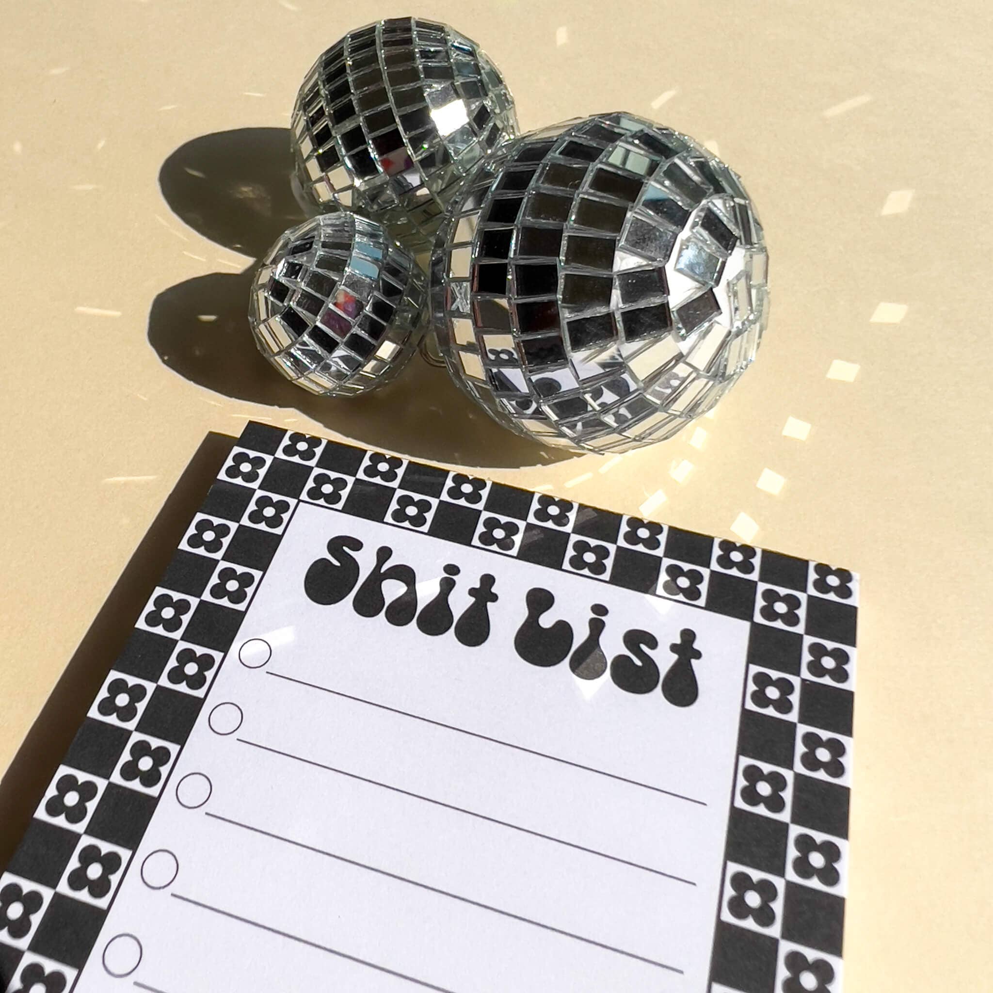 No Yeah For Sure - Venta al por mayor Libretas - Bloc de notas con la lista de cosas malas | Daisy Black3