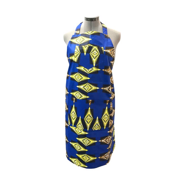 Seeds to Sew International - Wholesale Apron - Kenyan Kitenge Apron3