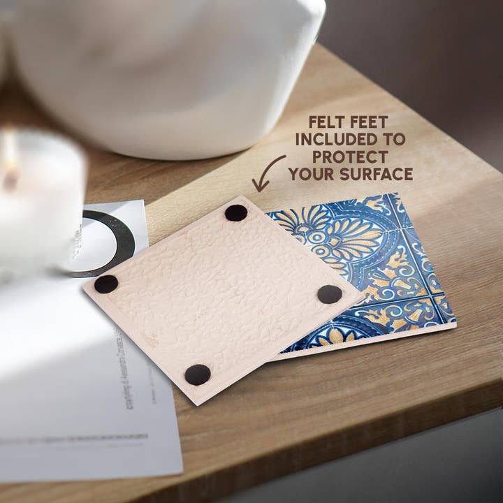 3dRose - Wholesale Coasters - 3dRose, Portugal, Costa Nova. Colorful houses Palheiros striped homes., Coaster3