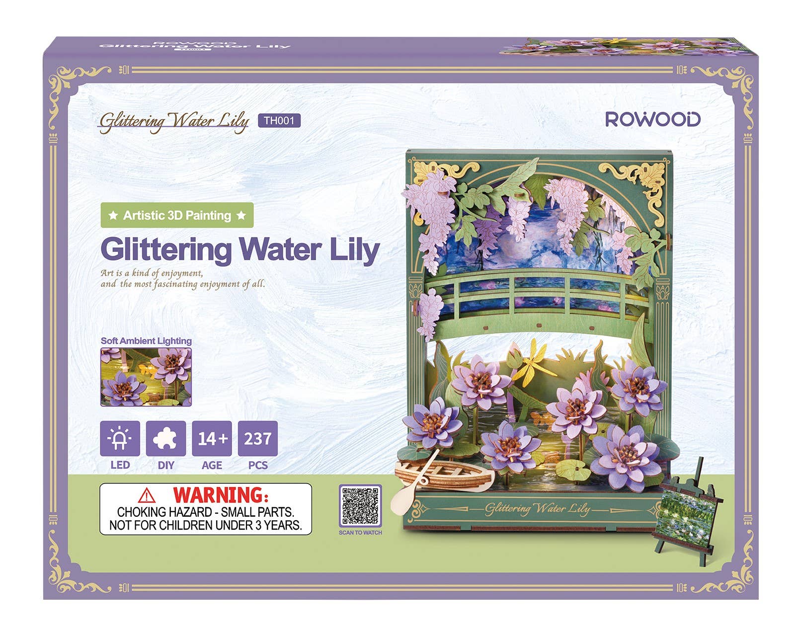 Robotime - Wholesale DIY Craft Kit - Glittering Water Lily