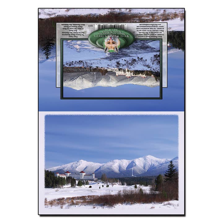 #1011 Classic Mount Washington Notecard for wholesale by White Mountain Images