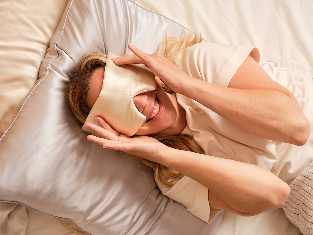 Emily's Pillow - Vente Masque de nuit - Masque de Nuit Bandeau Pure Soie5