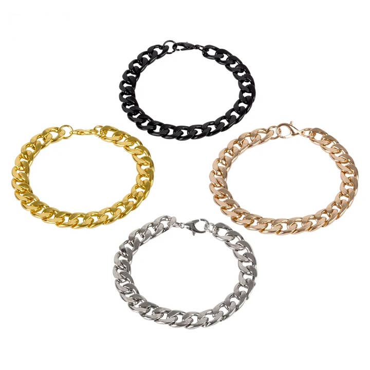 Metal Chain Bracelet - Assorted for wholesale by Loogai