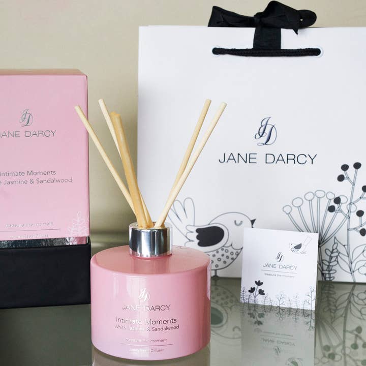Jane Darcy - Wholesale Reed Diffuser - Luxury Reed Diffuser, White Jasmine & Sandalwood1