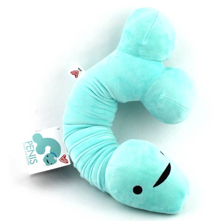 I Heart Guts | Organ Plushies Wholesale – wholesale Skämtpresent/liten present – Penis hals kudde med förhud ficka