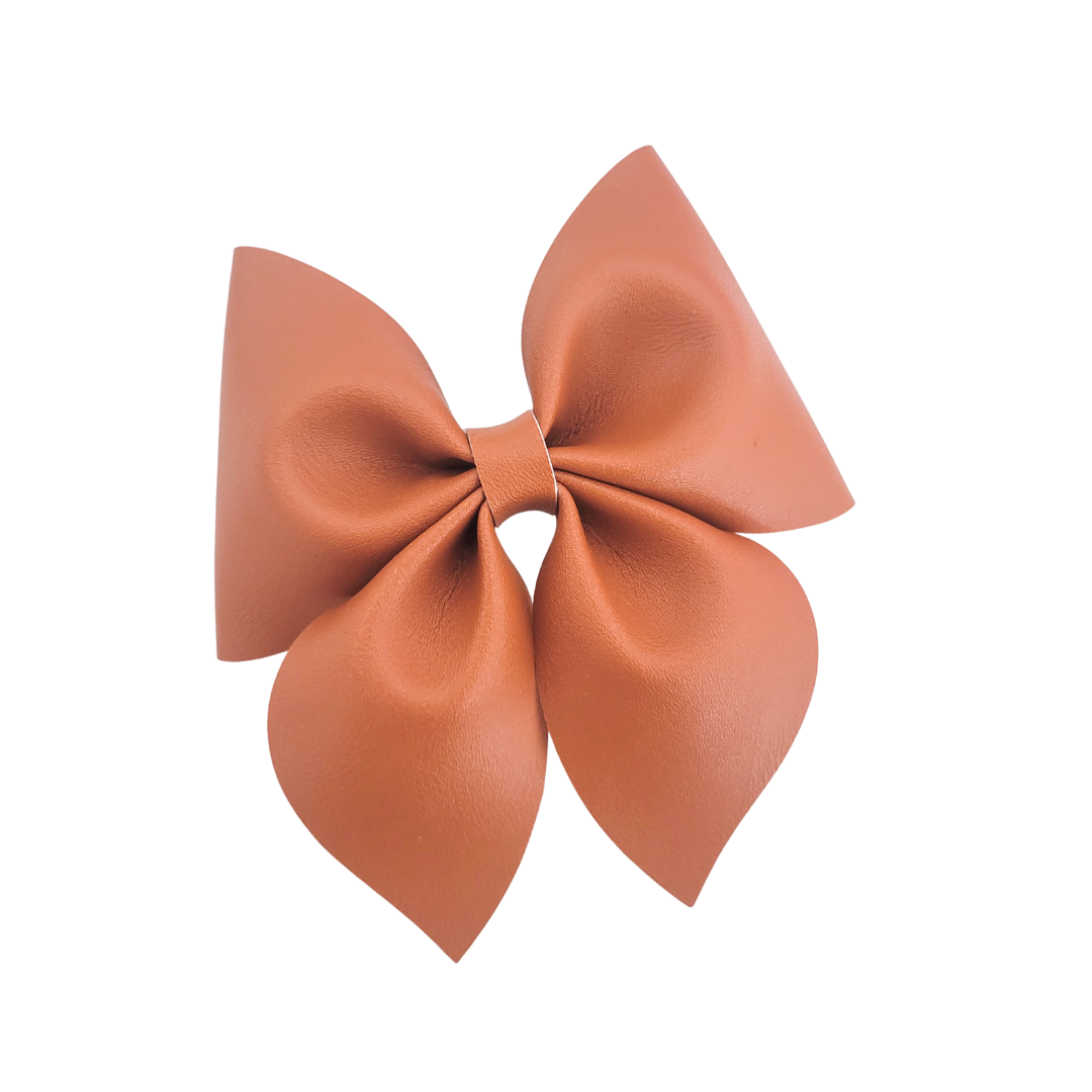 Caylee & Co - Wholesale Hair Bow - Kids - Saylor Hair Bow - Caramel0