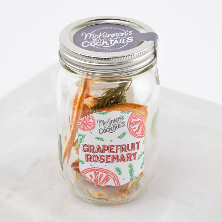 McKinnon's Dry Craft Cocktails - Wholesale Cocktail Mix/Syrup - Grapefruit Rosemary2