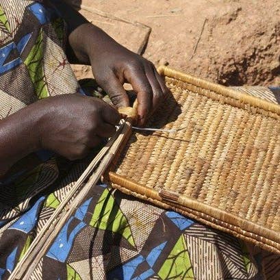 Villages Wholesale - Wholesale Serving Tray - Banana Leaf Nesting Trays - 2 Patterns (3 Sizes)8