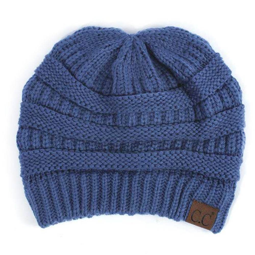 Oblige by G – Großhandel Beanie – Damen – Klassische Strickmütze mit C.C.-Etikett HAT-20A18