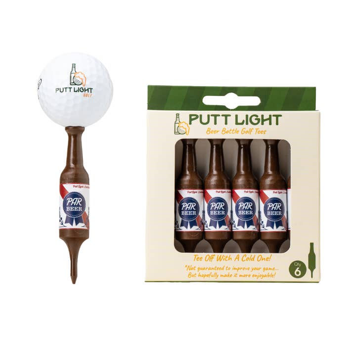 Putt Light Golf Co - Vente Accessoires de sport - Tees de golf en bouteille de bière - Sources éthiques12