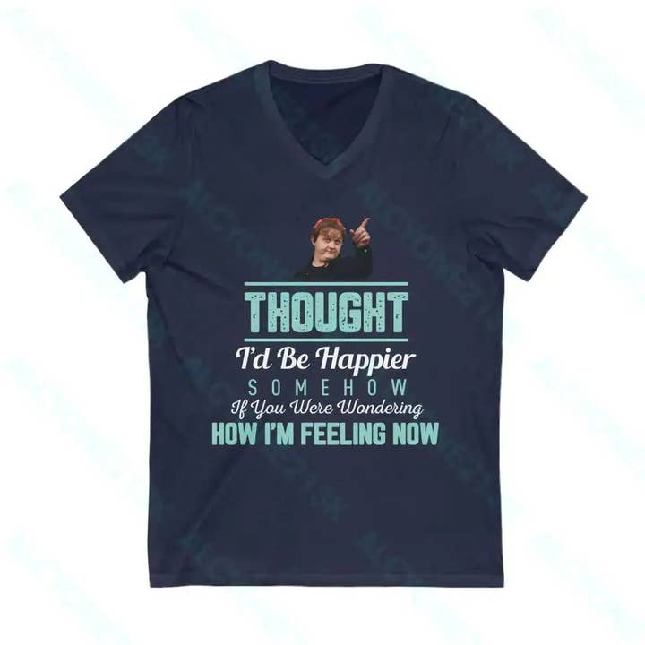 Lewis Capaldi Unisex Jersey Short Sleeve V-Neck Tee for wholesale by Alcyone213k