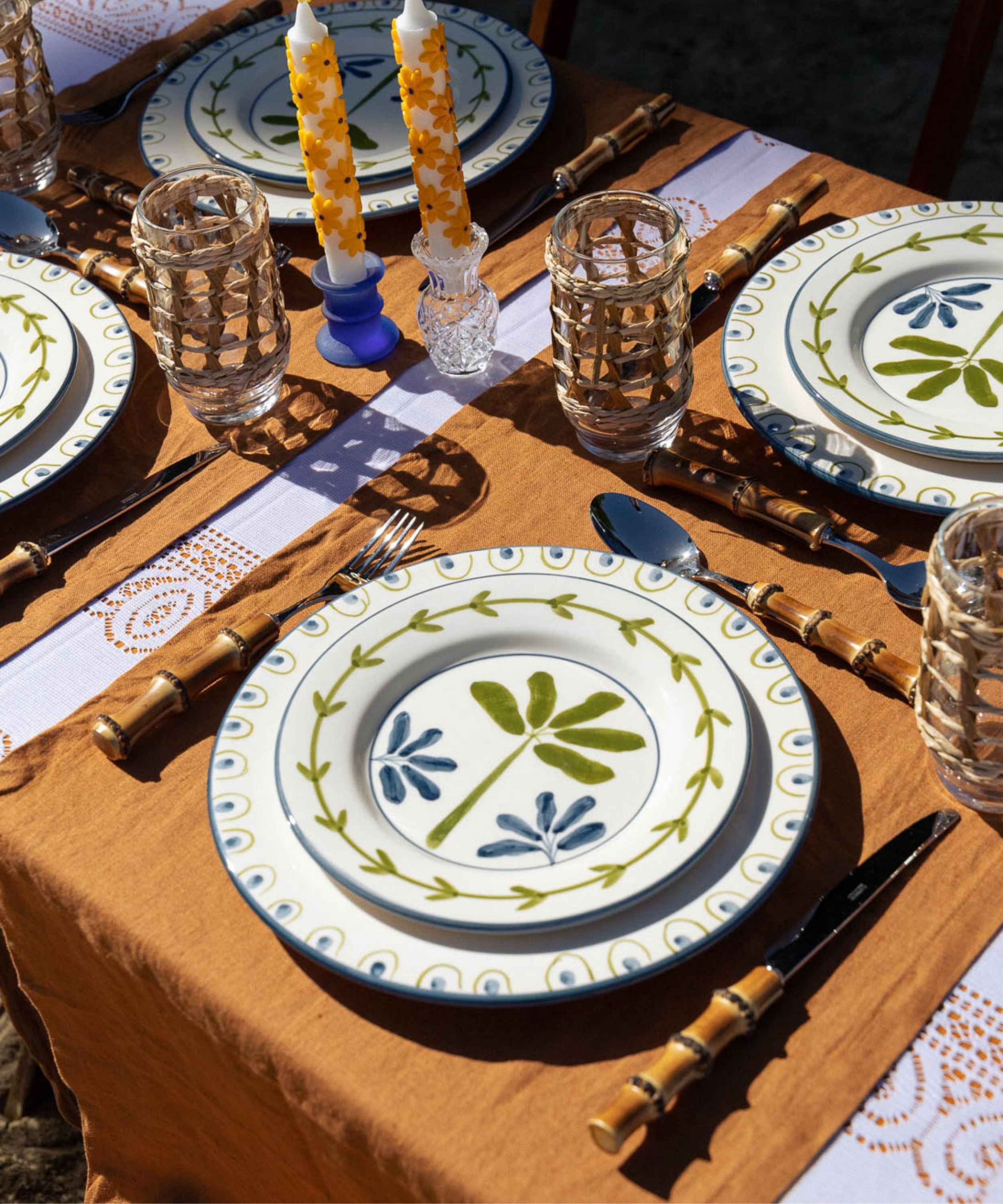 Valsa Home - Vente Assiette à salade - Assiette à dessert Bananeira - Valsa Home2