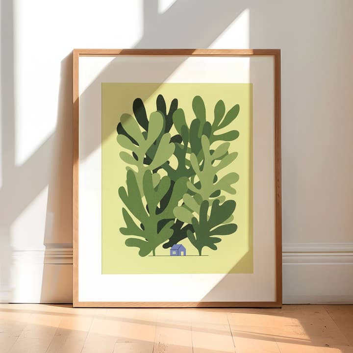 Forest House Poster for wholesale by Stefouchat