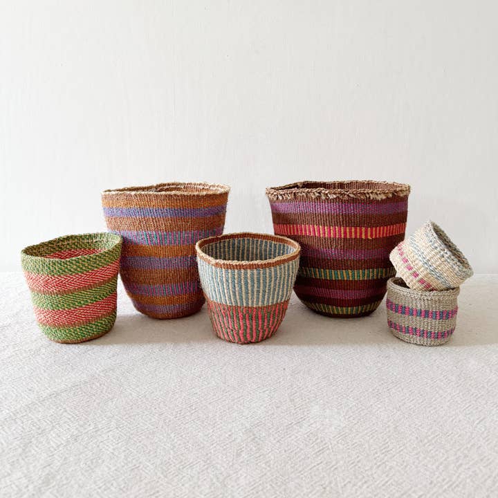 Storage Plant Basket- Assortment 918 (OOAK) for wholesale by Amsha