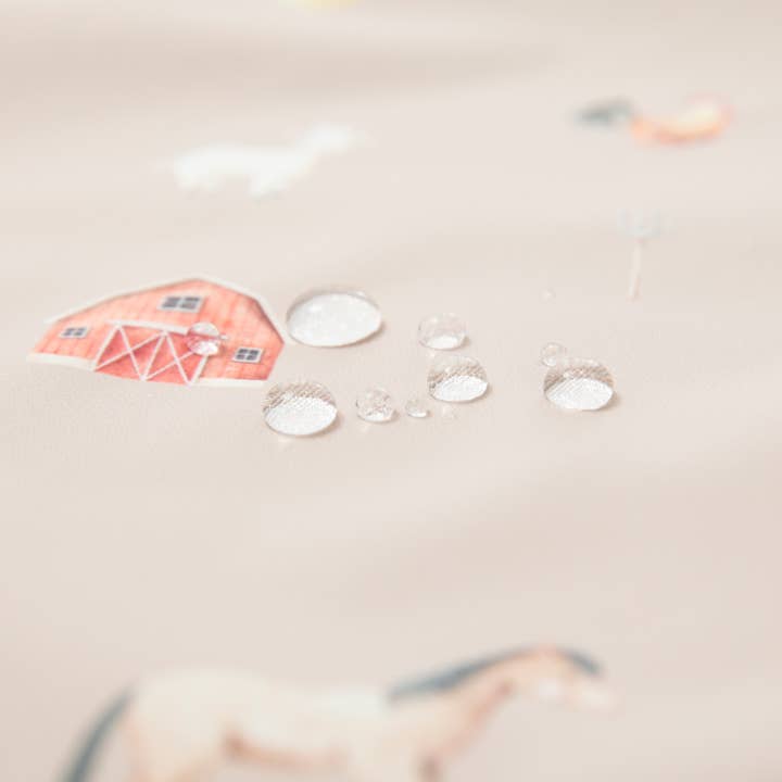 Ali+Oli - Wholesale Baby Bib - Baby - Smock Bib for Baby & Toddler Short Sleeve (Farm)5