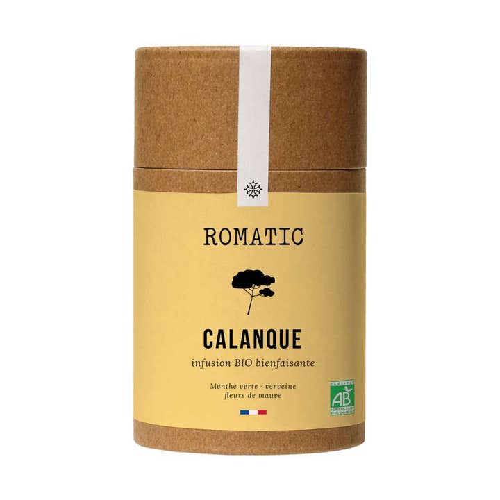 CALANQUE organic infusion 20g - spearmint - verbena - mauve and other Purchase Wholesale grumelli calzature. Free Returns & Net 60 Terms on Faire trending on Faire.