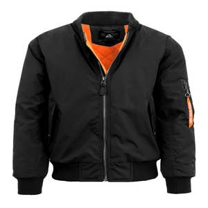 AngelJackets Men's Harrington Leather Jacket