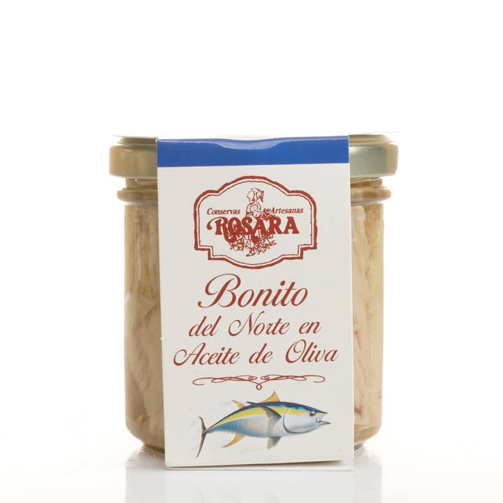 Conservas Rosara - Wholesale Tinned Fish - BONITO DEL NORTE IN OLIVE OIL JAR 167 ml.2