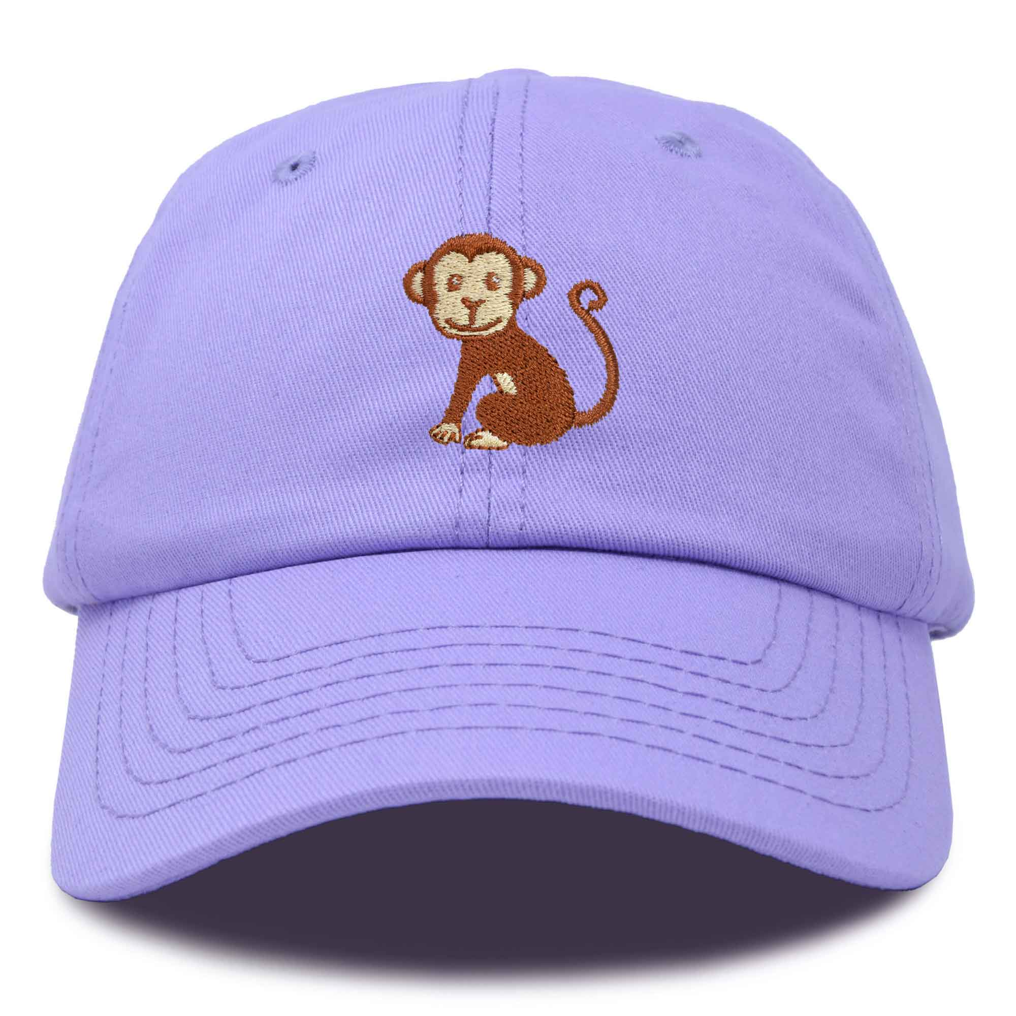 Dalix – Großhandel Basecap – Kinder – DALIX Cute Monkey Kinderhut bestickte Ballkappe Mädchen Jungen16